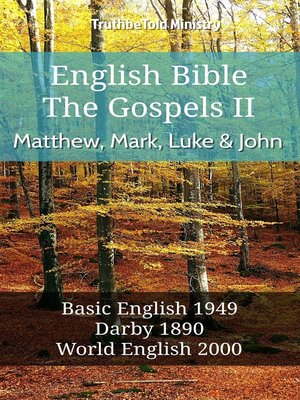 cover image of English Bible--The Gospels II--Matthew, Mark, Luke and John